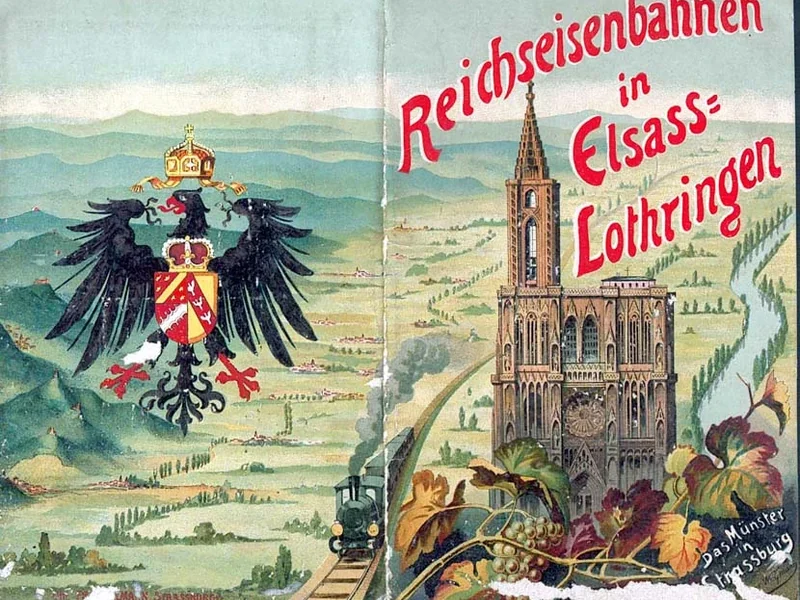 1853-Ottomar Weymann - Le ferrovie Reichsbahn in Alsazia-Lorena